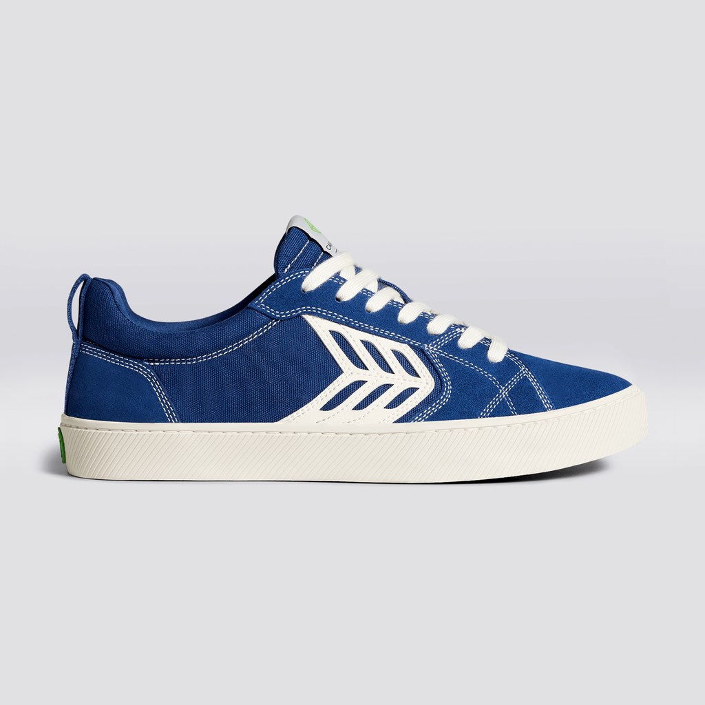 CATIBA PRO Cariuma Low Top Tela Vegan Bleu Homme | ADE-3287212